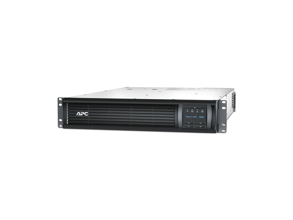 APC Smart-UPS SMT3000RMI2UC - USV (Rack - einbaufähig) - Wechselstrom 230 V - 2700 watt - 3000 VA - 1-phasig - RS-232, USB - Ausgangsanschlüsse: 12 - 2U - Schwarz - APC Take-Back - mit APC SmartConnect - für P / N: AR3003, AR3003SP, AR3006, AR3006SP, A